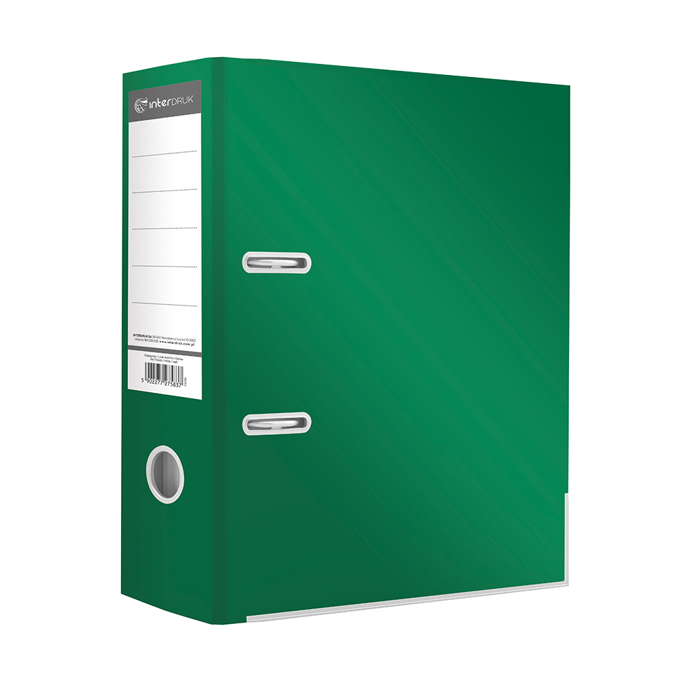 Segregator A4/75 ciemnozielony Interdruk